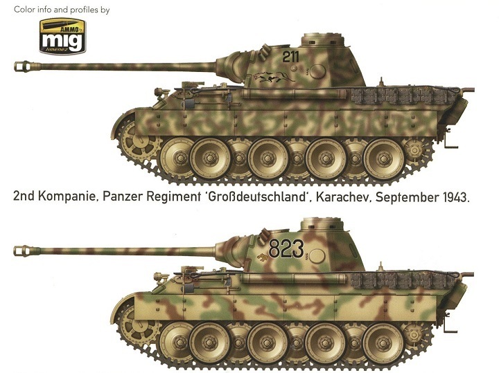 2 in 1 Model Building KIT TAK02103 1:35 Takom Panther Ausf.D Early-Mid Production Full Interior & Transparent Shell 