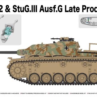 RFM STUH42 & STUG III AUSF.G LATE PRODUCTION 1/35 RM5086
