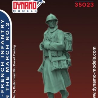 DYNAMO MODELS FRENCH INFANTRY ON THE MARCH #2 1:35 35023