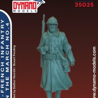 DYNAMO MODELS FRENCH INFANTRY ON THE MARCH #4 1:35 35025