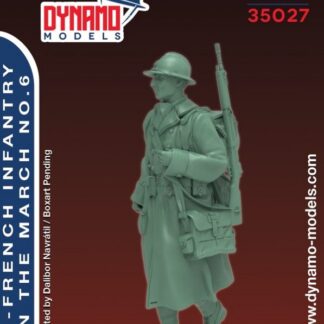 DYNAMO MODELS FRENCH INFANTRY ON THE MARCH #6 1:35 35027
