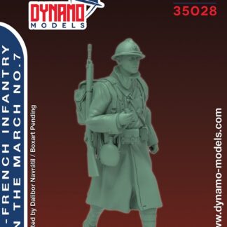 DYNAMO MODELS FRENCH INFANTRY ON THE MARCH #7 1:35 35028