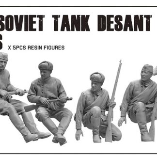 BORDER MODEL WWII SOVIET TANK DESANT TROOPS 1:35 BR004